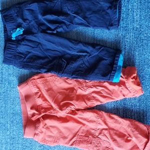 2 pairs fleece lined pants